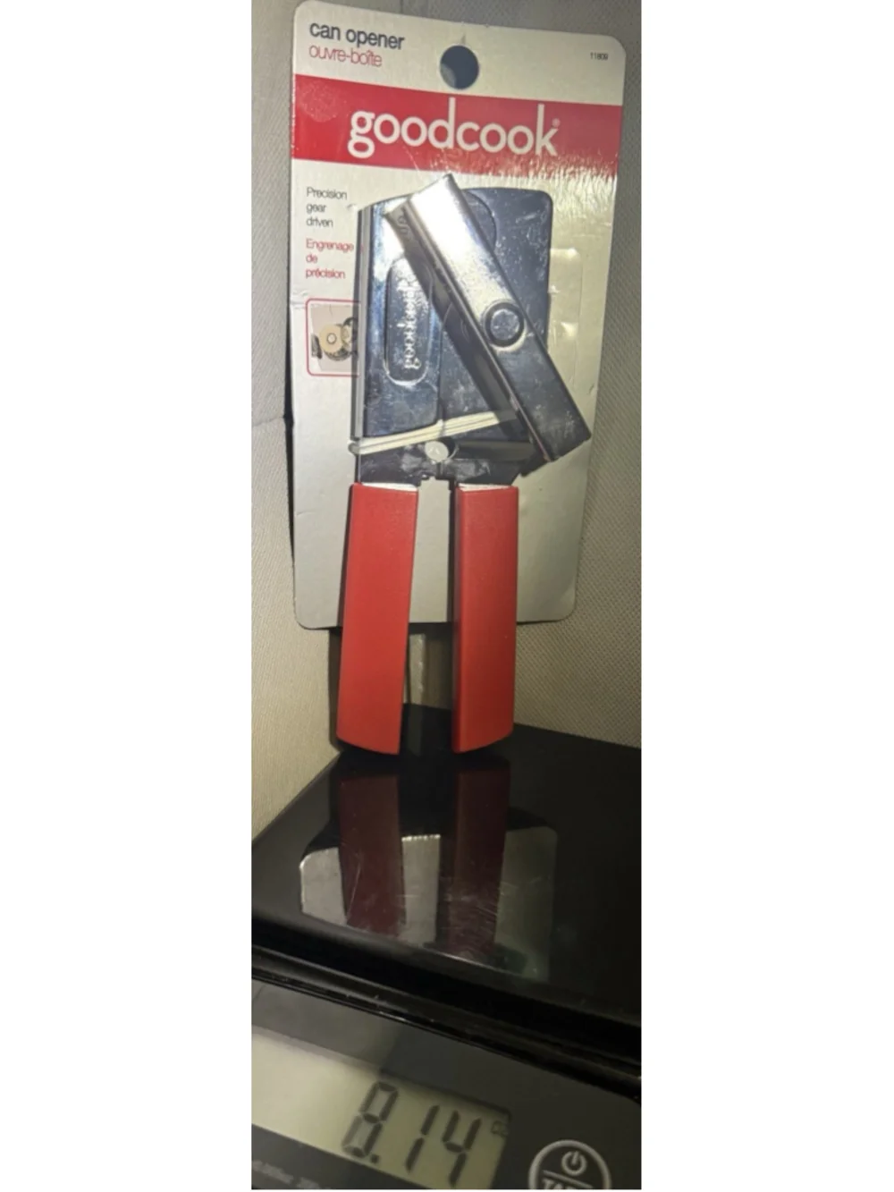 GoodCook Everyday Can Opener, Red Medium,